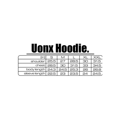 NOUX PURPLE PATCH HOODIE