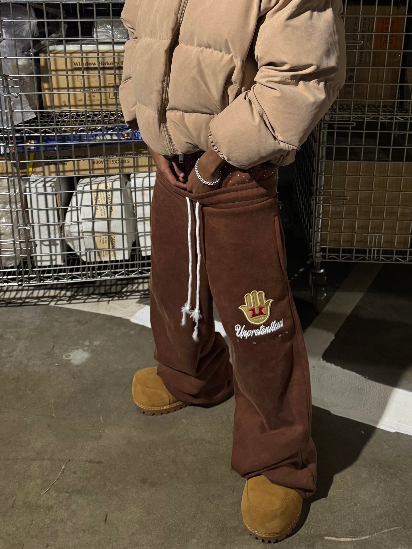 BROWN TAYLORPORT SWEATS