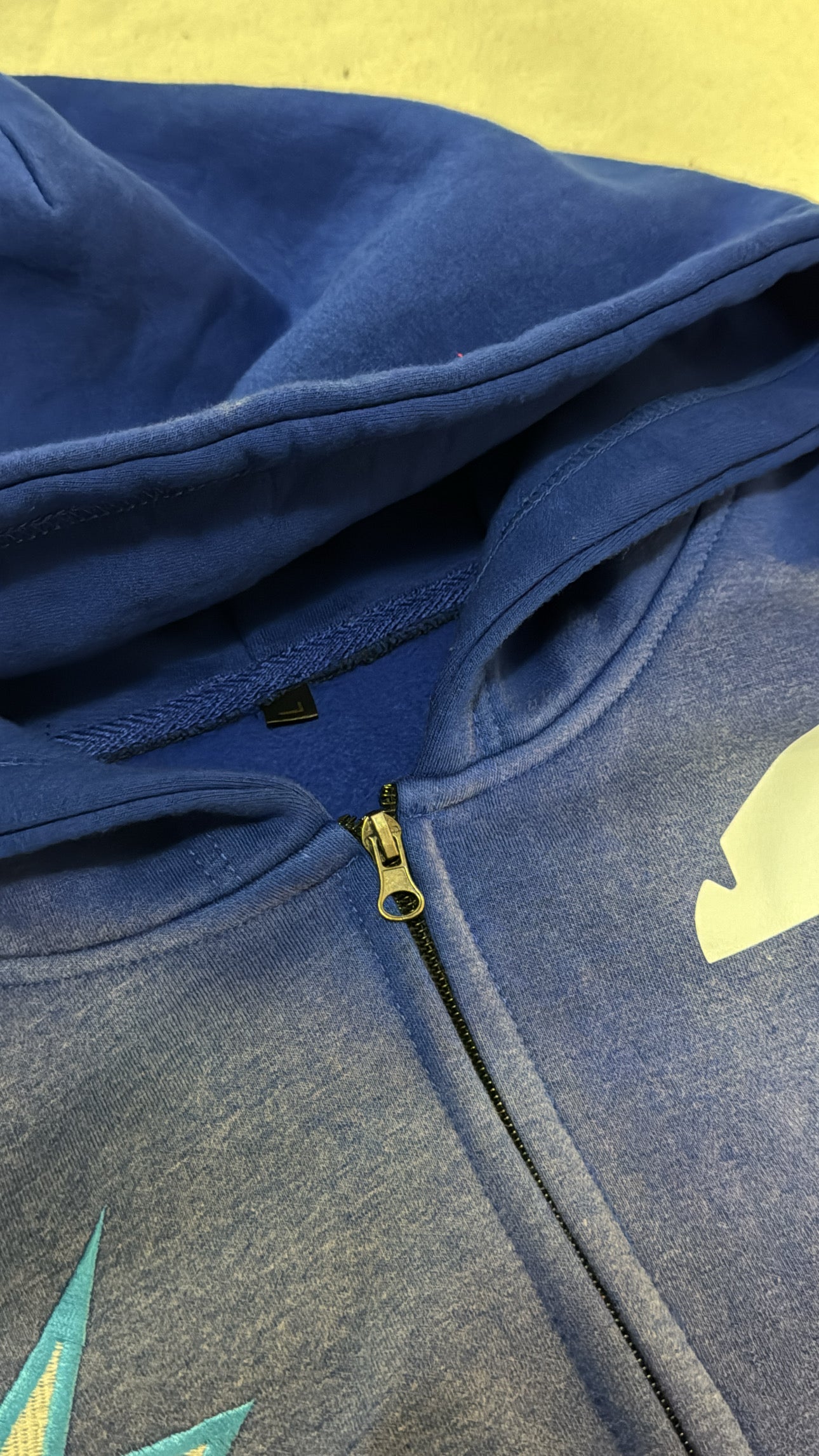 NOUX BLUE PATCH HOODIE