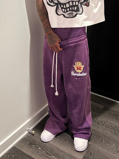 PURP TAYLORPORT SWEATS