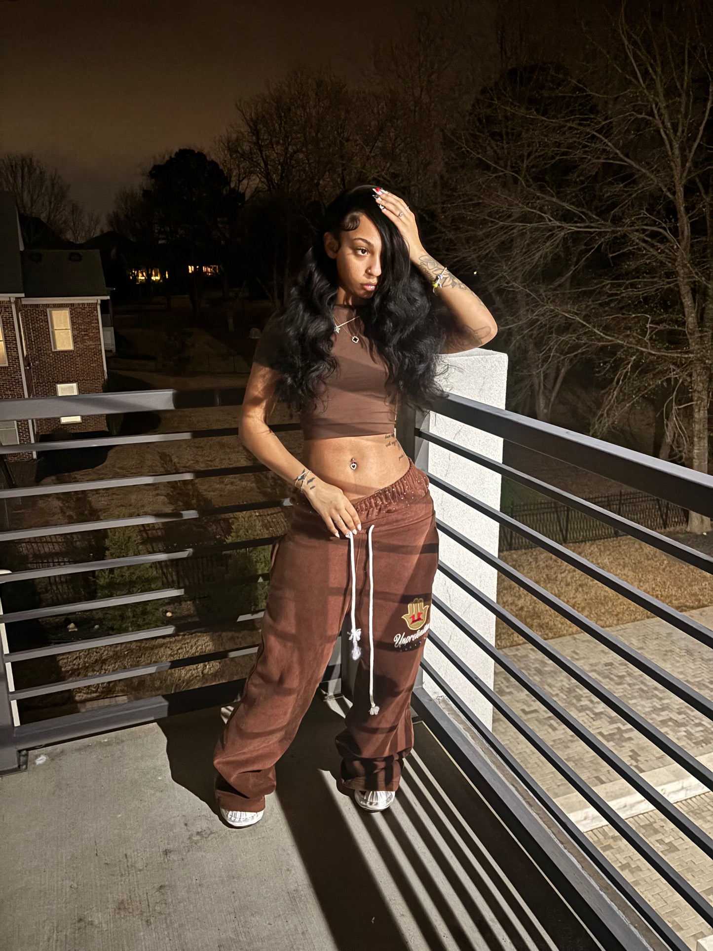 BROWN TAYLORPORT SWEATS