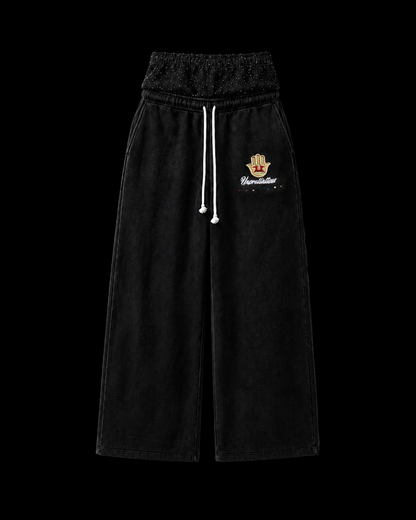 BLACK TAYLORPORT SWEATS