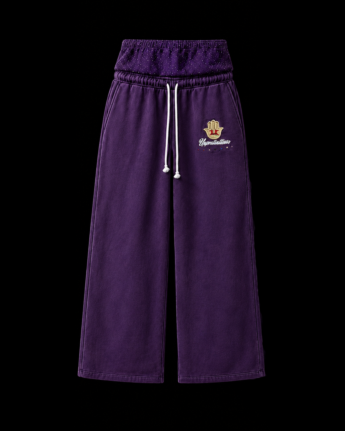 PURPLE TAYLORPORT SWEATS