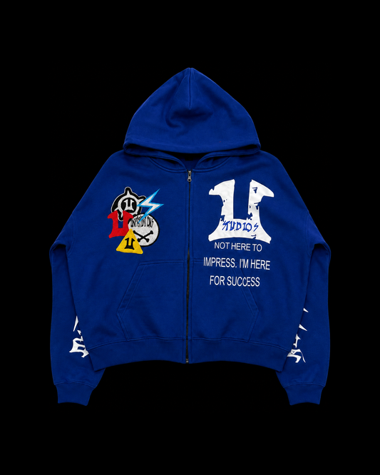 BLUE NOUX PATCH HOODIE
