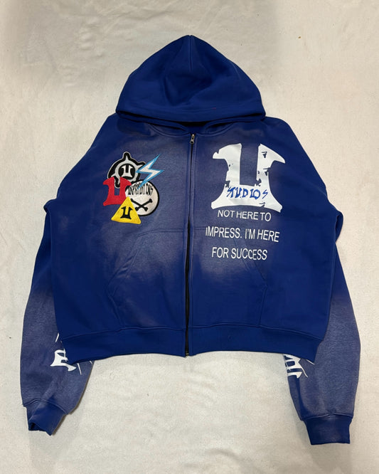 BLUE NOUX PATCH HOODIE