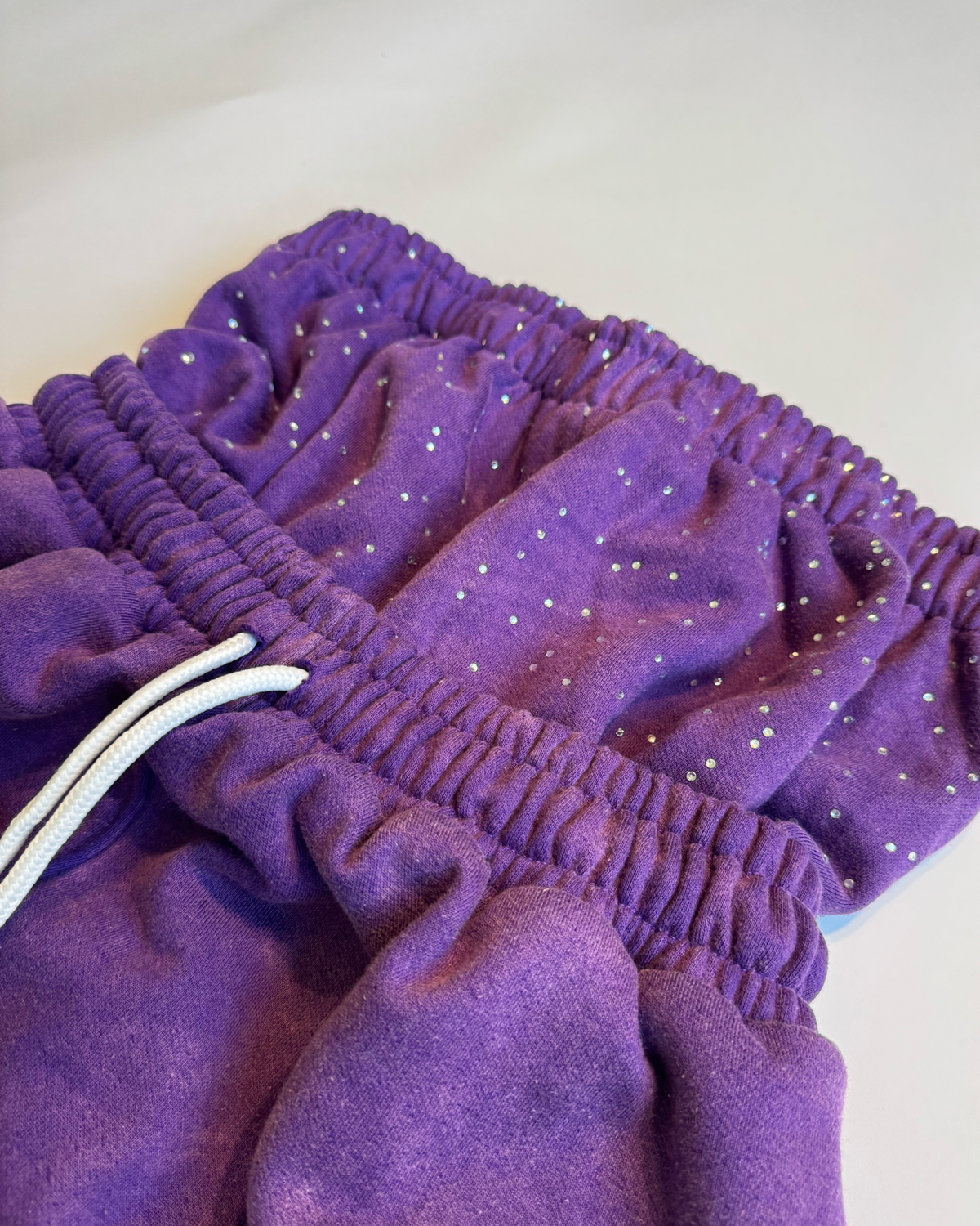 PURPLE TAYLORPORT SHORTS